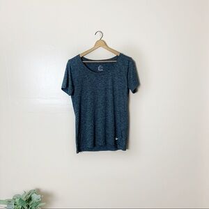 [Nike] Women's Heather Gray Short Sleeve Dri-Fit T-shirt
